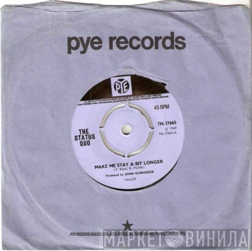 Status Quo - Make Me Stay A Bit Longer