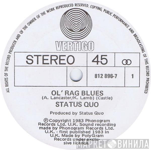 Status Quo  - Ol' Rag Blues