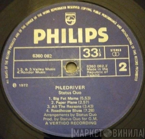 Status Quo  - Piledriver
