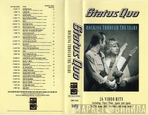 Status Quo  - Rocking Through The Years