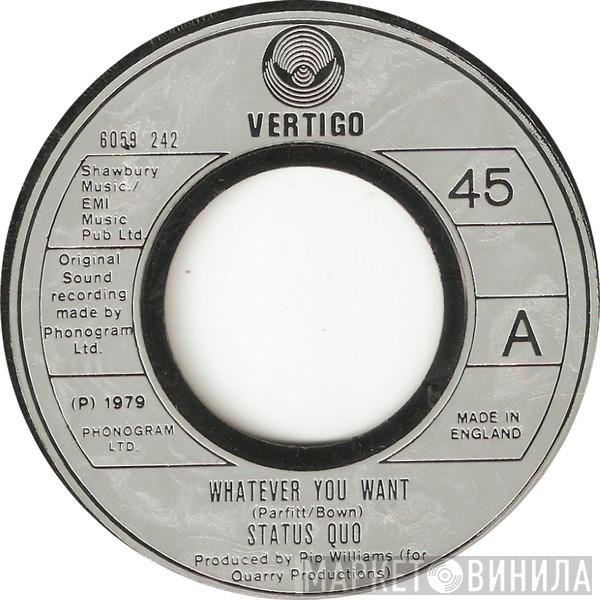 Status Quo - Whatever You Want