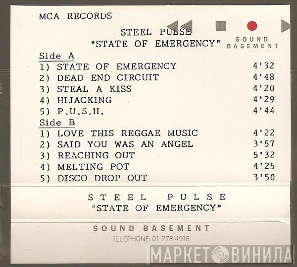 Steel Pulse - State Of Emergency