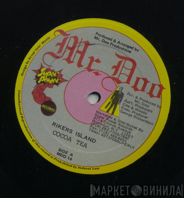 Steely & Clevie, Cocoa Tea - Rikers Island / Version