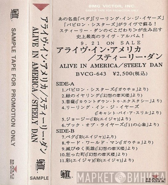 Steely Dan  - Alive In America