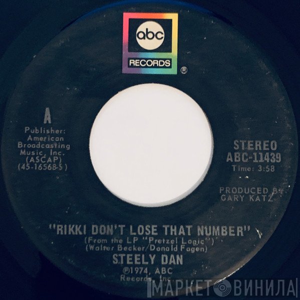 Steely Dan  - Rikki Don't Lose That Number