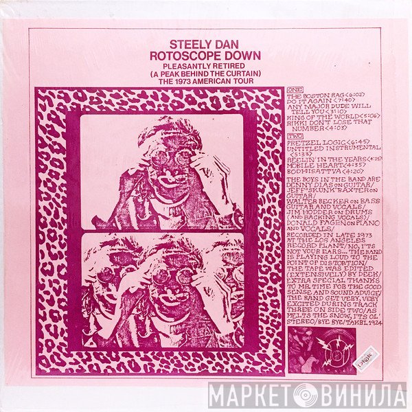 Steely Dan  - Rotoscope Down