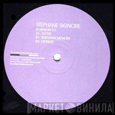 Stephane Signore  - In Memory E.P.