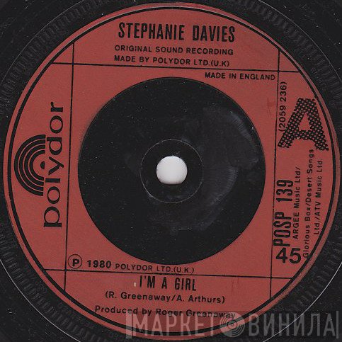 Stephanie Davies  - I'm A Girl