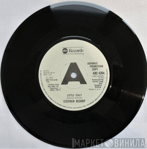 Stephen Bishop - Little Italy