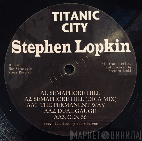 Stephen Lopkin - The Strategic Steam Reserve