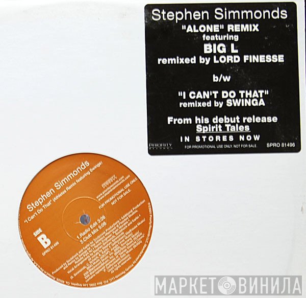 Stephen Simmonds  - Alone