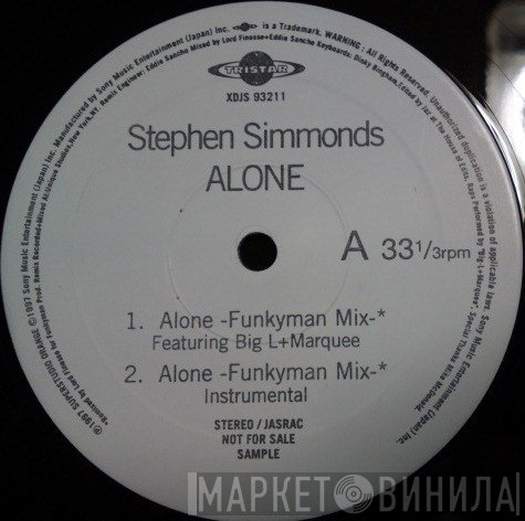 Stephen Simmonds  - Alone