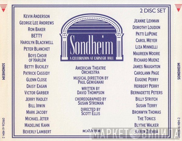 Stephen Sondheim - A Celebration At Carnegie Hall