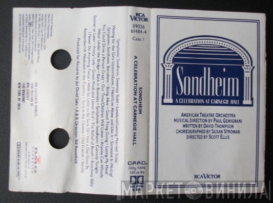 Stephen Sondheim - Sondheim: A Celebration At Carnegie Hall