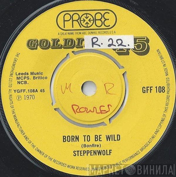 Steppenwolf  - Born To Be Wild / Magic Carpet Ride