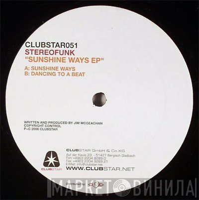 Stereofunk - Sunshine Ways EP