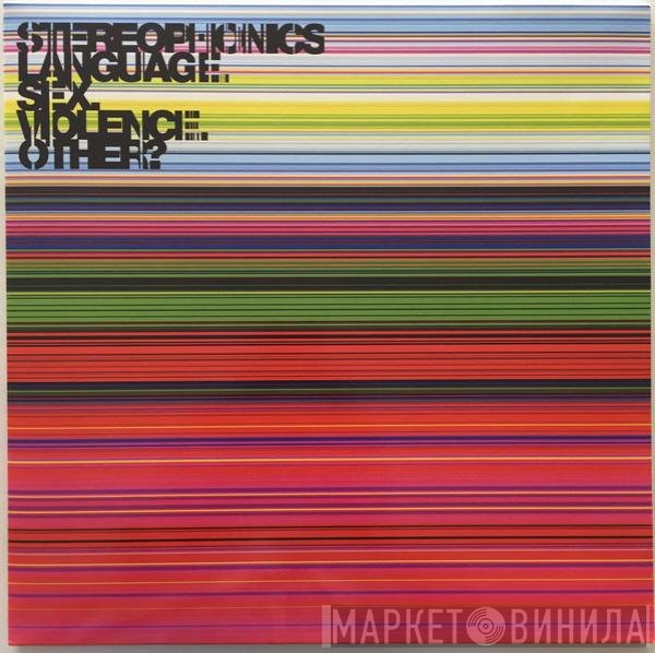 Stereophonics - Language. Sex. Violence. Other?