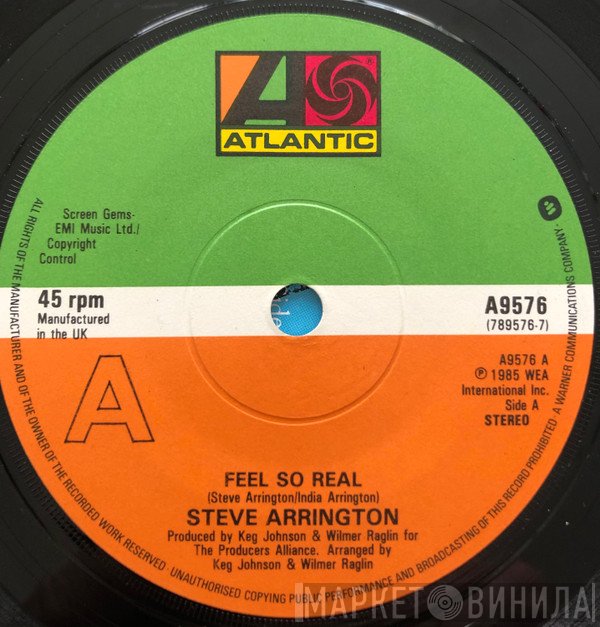 Steve Arrington - Feel So Real