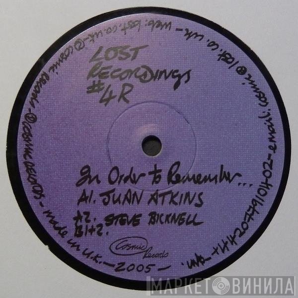 Steve Bicknell - In Order To Remember (Redefined)