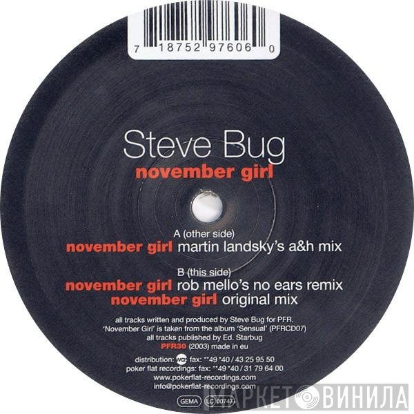 Steve Bug  - November Girl