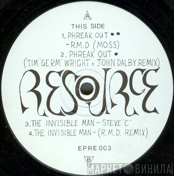 Steve C, R.M.D. - Phreak Out / The Invisible Man