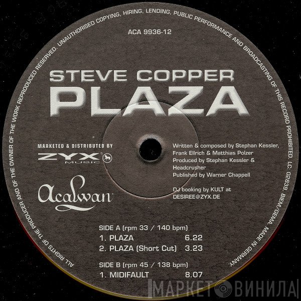 Steve Copper - Plaza
