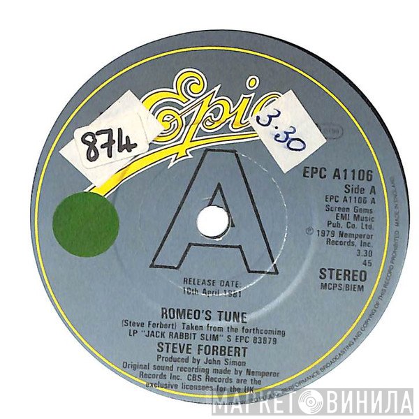 Steve Forbert  - Romeo's Tune