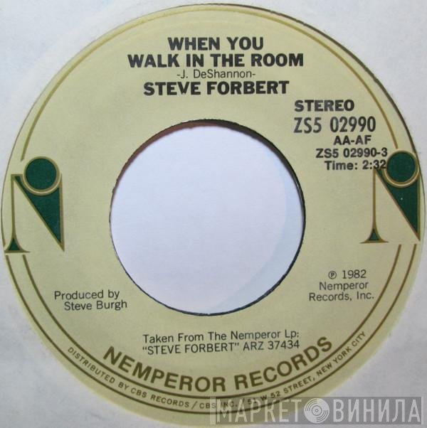 Steve Forbert  - When You Walk In The Room