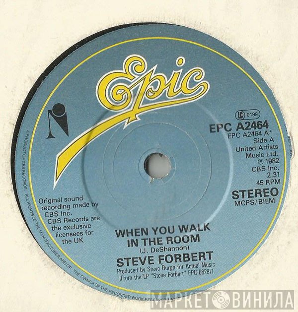 Steve Forbert  - When You Walk In The Room