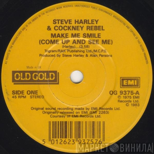 Steve Harley & Cockney Rebel - Make Me Smile (Come Up And See Me)