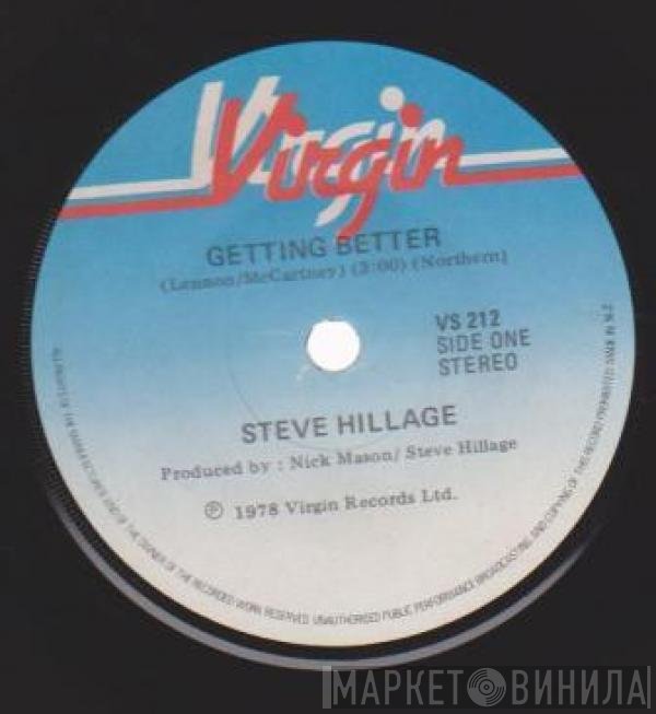Steve Hillage  - Getting Better
