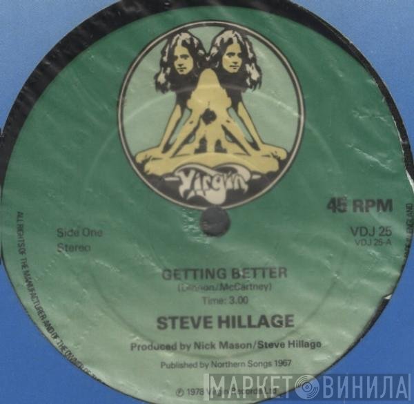 Steve Hillage  - Getting Better