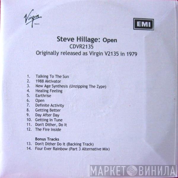 Steve Hillage  - Open