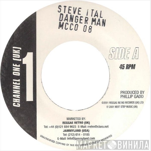 Steve Ital & Hi Tech Roots Dynamics  - Danger Man