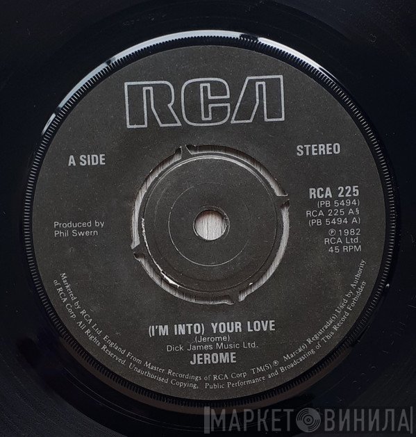 Steve Jerome  - (I'm Into) Your Love