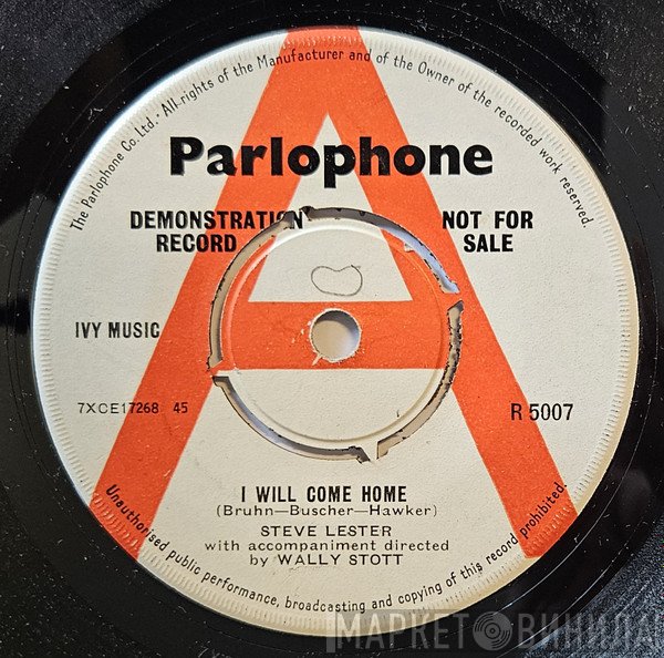 Steve Lester  - I Will Come Home