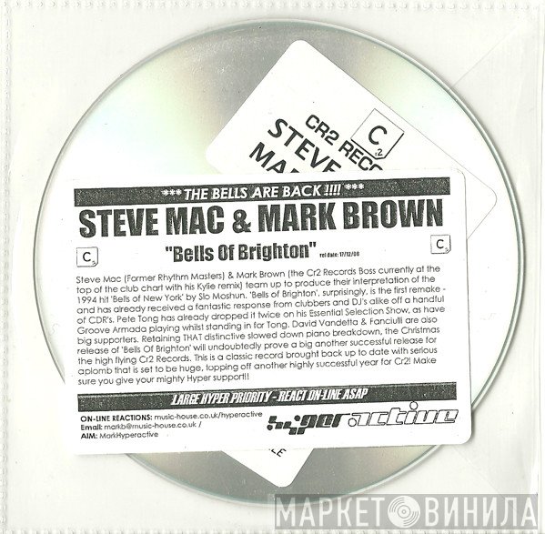 Steve Mac, Mark Brown - Bells Of Brighton