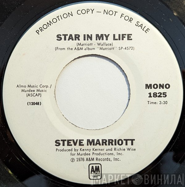 Steve Marriott  - Star In My Life