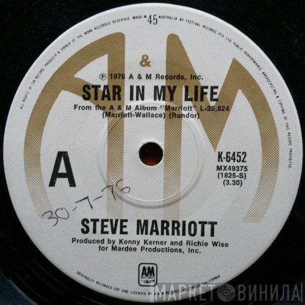 Steve Marriott  - Star In My Life