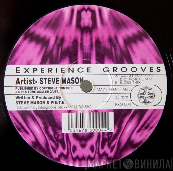 Steve Mason - What Do You Do For Fun ?