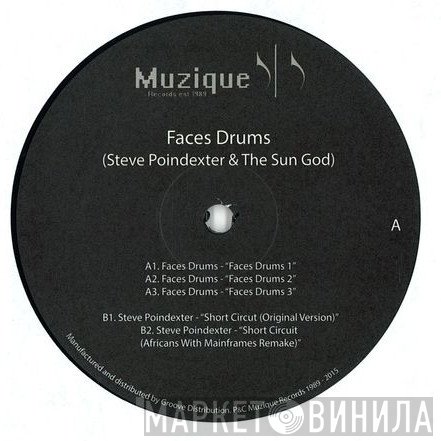 Steve Poindexter, The Sun God - Faces Drums