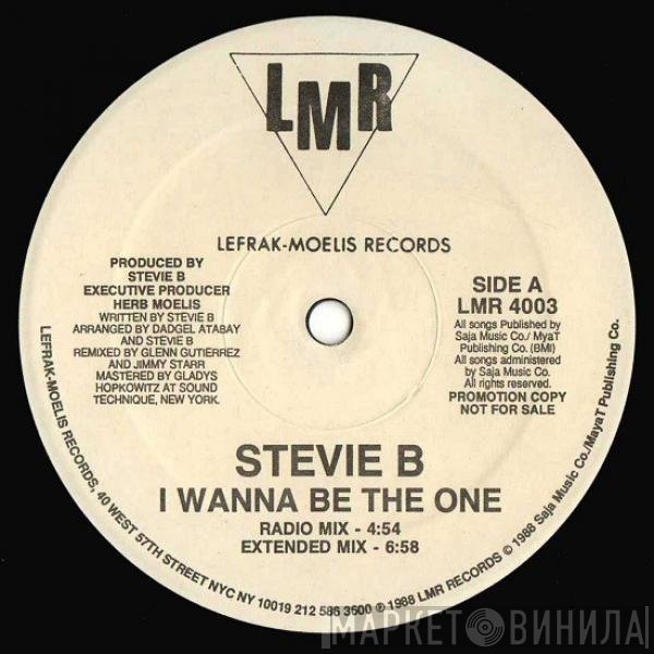 Stevie B - I Wanna Be The One