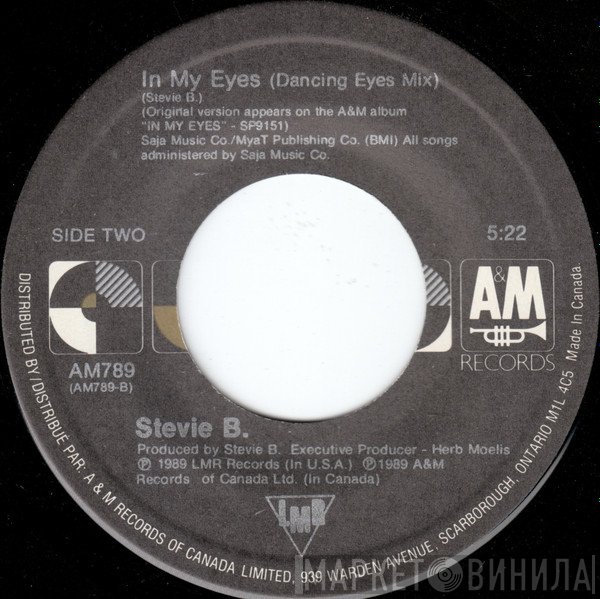 Stevie B - In My Eyes
