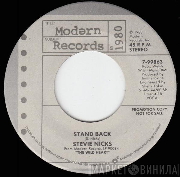 Stevie Nicks  - Stand Back