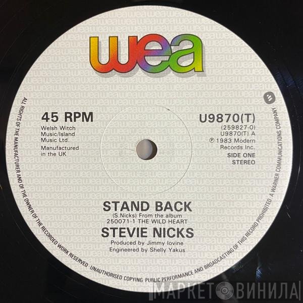 Stevie Nicks  - Stand Back
