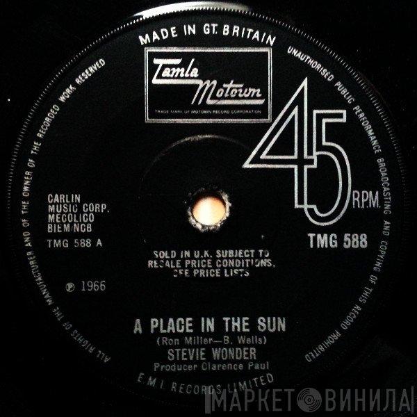 Stevie Wonder - A Place In The Sun / Sylvia