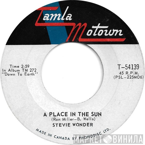 Stevie Wonder - A Place In The Sun
