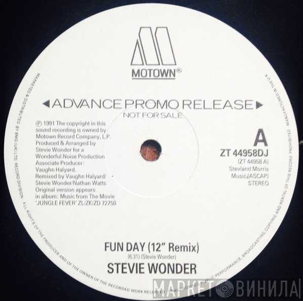 Stevie Wonder - Fun Day