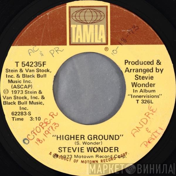 Stevie Wonder - Higher Ground / Too High