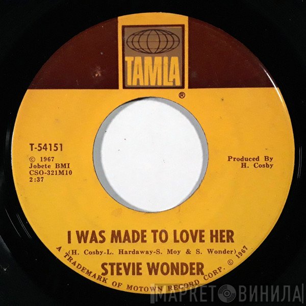 Stevie Wonder - I Was Made To Love Her / Hold Me